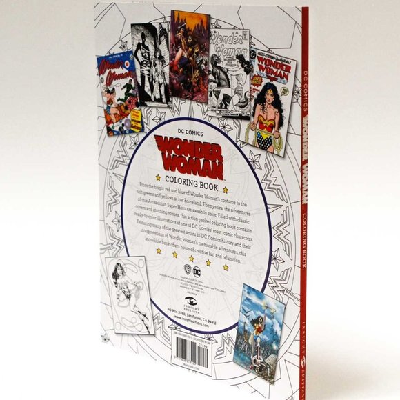 DC Comics: Wonder Woman Coloring Book Paperback - Picture 6 of 6